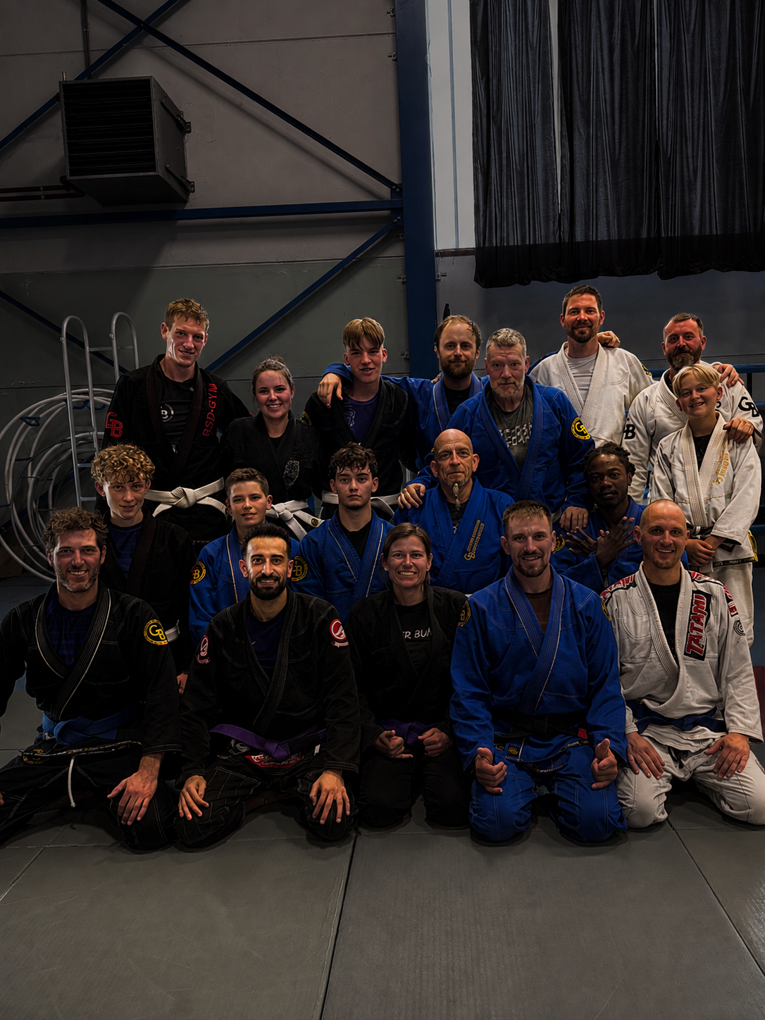 East Belgium BJJ Gym Interior